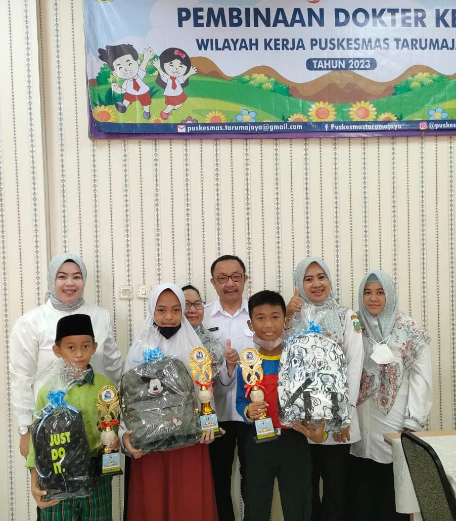 Siswa Sekolah Dasar Islam Terpadu (SDIT) Samba Taruma menangkan lomba Dokcil tingkat Kecamatan Tarumajaya.